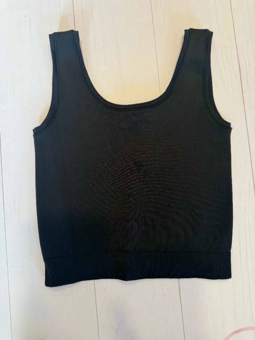Athleta Girl Rise Above Rib Crop Tank Size 12